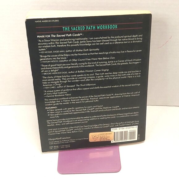Sacred Path Cards and Workbook lot by Jamie Sams - Picture 6 of 9